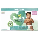 Pampers Harmonie Couches Taille 4 9 à 14kg x74