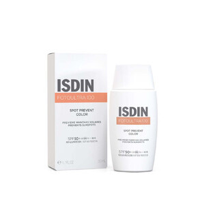 Isdin FotoUltra Spot Prevent Crema solar con color SPF50+ 50ml