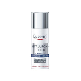 Eucerin Hyaluron-Filler Extra Riche Nachtpflege Reichhaltige Textur 50ml