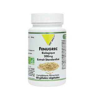Vit'All+ Fenugreek 200 mg 60 capsules