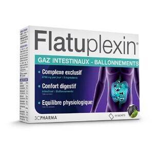 3C Pharma Flatuplexin x16 poeder zakjes