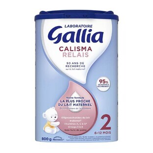 Gallia Calisma Milk Powder 2 - 6-12 months 800g