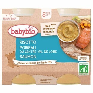 Babybio My first pieces of organic fondant From 8 months 2x200g