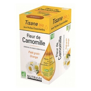 Nutrigée Tisana ai fiori di camomilla biologica 20 bustine