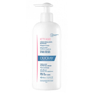 Ducray Ictyane Crema Nutritiva Emoliente Pieles secas a muy secas 400ml
