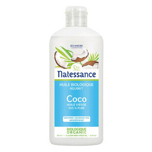 Natessance 100% reines Bio-Kokosnussöl 250ml