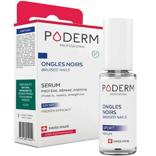 Poderm Versterkend Serum Olie Zwarte Trauma Nagels 8 ml