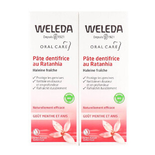 Weleda Ratania Tandpasta 2x75ml