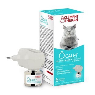 Clement-Thekan Ôcalm Calming Solution for Cats + 48 ml refill