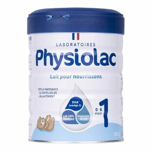 Physiolac 1 Milchpulver 0 bis 6 Monate 800g