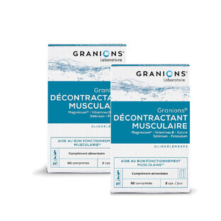 Granions Relajante Muscular 2x60 Comprimidos
