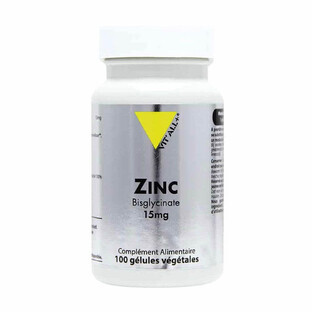 Vit'All+ Zinkbisglycinat 15 mg 100 pflanzliche Kapseln