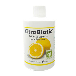 Citrobiotic Organic Grapefruit Seed Extract + Vitamin C 250ml