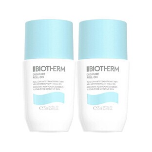 Biotherm Deo Pure Roll-on antitranspirante 2x75ml
