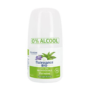 Natessance Bio 24-Stunden Deodorant mit Eisenkraut Pour tous les skins 50ml nachfüllbar