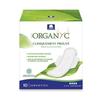 Organyc Asciugamani in Super 100% cotone biologico x10
