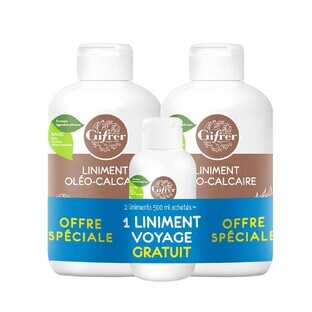 Gifrer Flax Oleo-Calcareous 2x500ml + 100ml complimentary