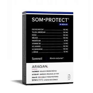 Aragan Synactifs SomProtect Sonno 30 capsule