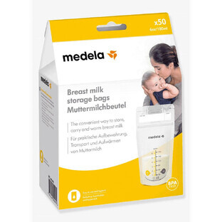 Pungi de stocare a laptelui matern Medela x50