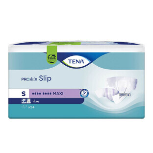 Tena Proskin Slip Maxi Absorb + voor blaaszwakte Maat S x24