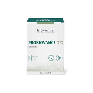 Inovance Probiovance Flora Intestinal D10 30 cápsulas