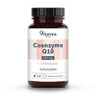 Vitavea Santé Nutri'sentiels Coenzym Q10 130mg + Sélénium 60 gélules