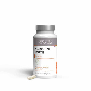 Biocyte Health 5 Ginseng Forte 40 Gelule