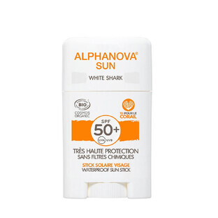 Alphanova Bio Stick Solaire Blanc SPF50+ Visage 12g