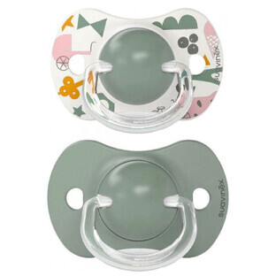 Suavinex SxPro Symmetrical Silicone Pacifier 18 Months and Plus x2