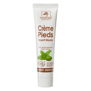 Naturado Bio-Shea-Fußcreme mit Menthol-Frische-Effekt 40 ml