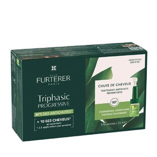 René Furterer Triphasic Tratamentul progresiv împotriva căderii părului 8 fiole