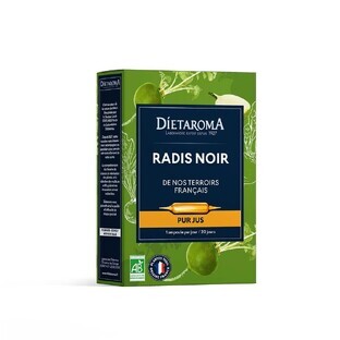 Dietaroma Radis Noir Pur Jus 20 ampullen