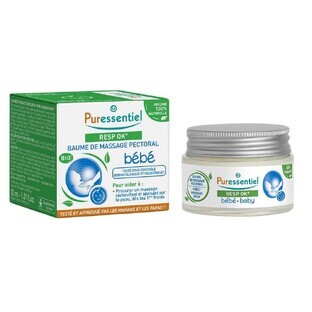 Puressentiel Resp Ok® Bálsamo de masaje para el pecho del bebé Bio 30ml
