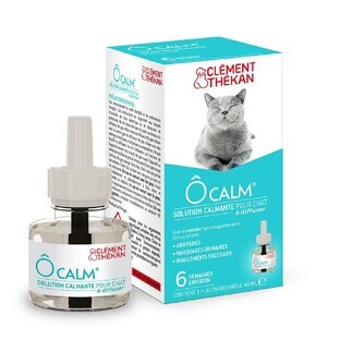 Clement-Thekan Ôcalm Solución Calmante para Gatos 1 frasco recargable 48 ml