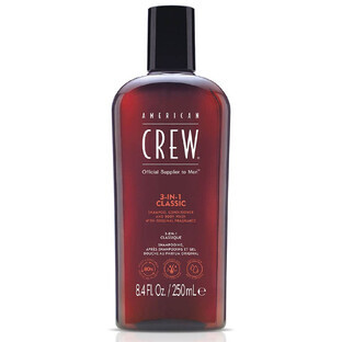 American Crew Shampooing 3 en 1 Classique 250ml