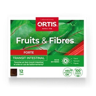 Ortis Fruits & Fibres Forte Transit 12 cubes