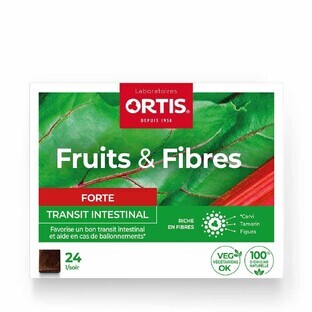 Ortis Frutta e fibre Forte 24 cubetti