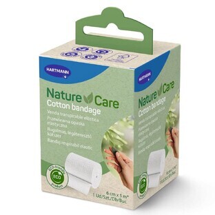 Hartmann Nature îngrijire 100% bumbac bandaj moale 5m