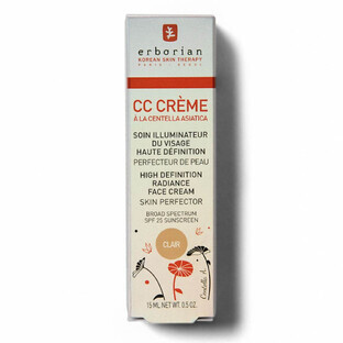 Erborian CC Cream Tratamiento Facial Iluminador de Alta Definición SPF25 15ml