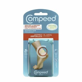 Compeed Pansements Ampoules Moyen Format X5