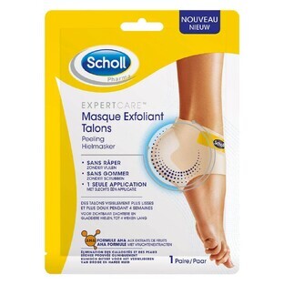 Scholl Expert Care Exfoliërend hielmasker 1 paar