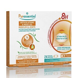 Puressentiel Articulații și mușchi Pure Heat Effet 8h 2 plasturi