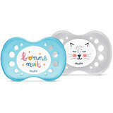 Dodie Protected Animals Anatomical Pacifier From 18 months x2