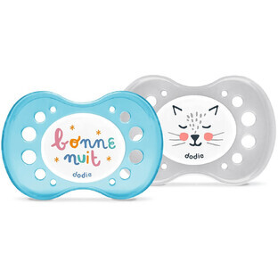 Dodie Protected Animals Anatomical Pacifier From 18 months x2
