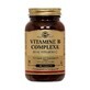 Solgar Vitamin B-Komplex mit Vitamin C-Komplex avec Vitamine C Vitalité Sommeil 100 Tabletten