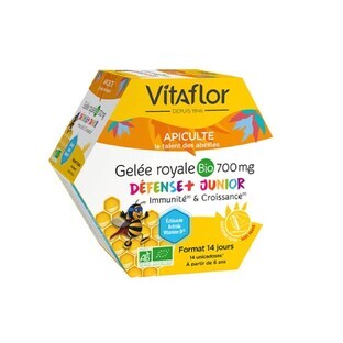 Vitaflor Gelee Royale Bio 14 Unicadosen Junior 700 mg