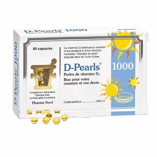 Pharma Nord D-Pearl 1000 80 Cápsulas