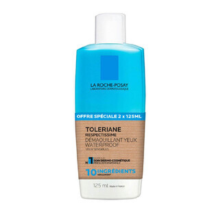 La Roche-Posay Respectissime Wasserfester Augen-Makeup-Entferner 2x125ml