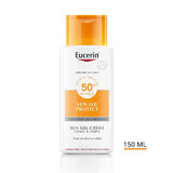 Eucerin Sonnenschutz Creme-Gel Spf50 Leb Protect Gesicht und Körper 150ml