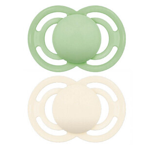 Mam Perfect tétines symétriques en silicone Perfection 6 mois et Plus X2